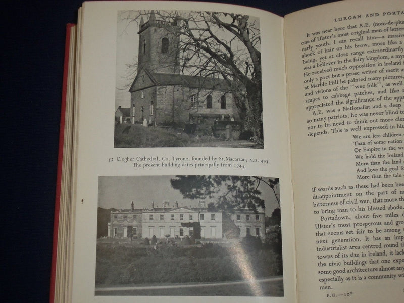 1952 THE FACE OF ULSTER HARDCOVER BOOK BY DENIS O'D HANNA - PHOTOS - KD 2483