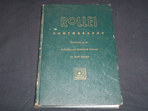 1953 ROLLEI PHOTOGRAPHY HANDBOOK BY JACOB DESCHIN - CAMERA - KD 4670N