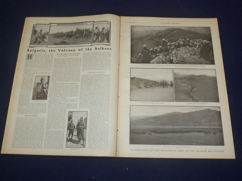 1903 JUNE 20 COLLIER'S MAGAZINE - NICE ILLUSTRATED WOMAN ON BOAT COVER - ST 6672