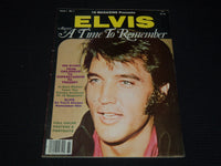 1978 NO. 1 16 MAGAZINE PRESENTS ELVIS A TIME TO REMEMBER MAGAZINE - E 15467