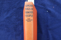 1943 FAMOUS DOGS OF FAMOUS PEOPLE HARDCOVER BOOK BY MAE SMITH - K 1539