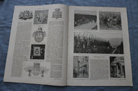 1919 OCT 19 LE MONDE ILLUSTRE MAGAZINE-LE ROI D'ESPAGNE A VERDUN -FRENCH-NP 8439