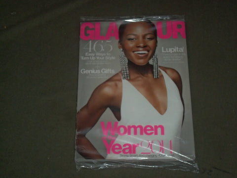 2014 DECEMBER GLAMOUR MAGAZINE - LUPITA NYONG'O COVER - B 3264