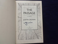2010 THE PASSAGE HARDCOVER BOOK - AUTOGRAPHED BY JUSTIN CRONIN - KD 8524