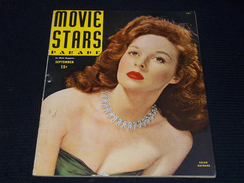 1944 SEPTEMBER MOVIE STARS PARADE MAGAZINE - SUSAN HAYWARD COVER - E 13954