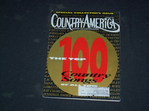 1992 OCTOBER COUNTRY AMERICA MAGAZINE - THE TOP 100 COUNTRY SONGS - CW 793