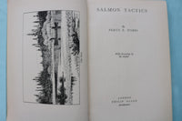 1934 SALMON TACTICS HARDCOVER BOOK BY PERCY E. NOBBS - KD 9728