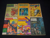 1964-1973 SCIENCE FICTION PAPERBACK BOOKS LOT OF 10 - ANALOG - GALAXY - O 3791
