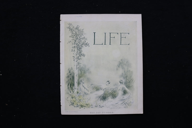 1904 MAY 5 LIFE MAGAZINE - MAY DAY NUMBER COVER - E 10656