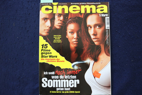 1999 MAY CINEMA MAGAZINE - AUDREY HEPBURN INSIDE - GERMAN - E 23734