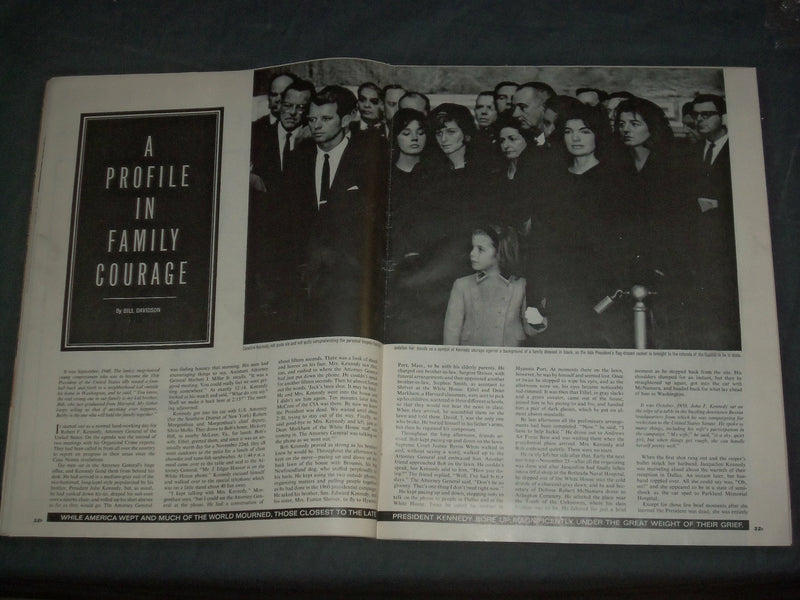 1963 DEC 14 THE SATURDAY EVENING POST MAGAZINE - JFK- NORMAN ROCKWELL - SP 2482L
