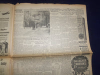 1945 JAN 22 NEW YORK TIMES -ALLIES NOW IN REICH PROPER IN EAST AND WEST- NP 6659