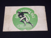 1933 GRANTLAND RICE'S CITIES SERVICE FOOTBALL GUIDE - SOFTCOVER - K 641