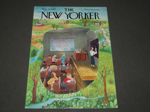 1950 MAY 20 NEW YORKER MAGAZINE FRONT COVER ONLY - GREAT ART FOR FRAMING