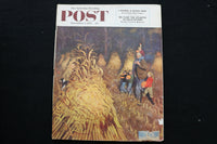 1952 NOV 1 THE SATURDAY EVENING POST MAGAZINE - HALLOWEENERS COVER - E 9963