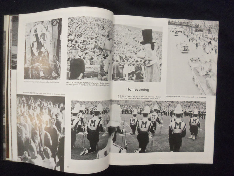 1962 GOPHER UNIVERSITY OF MINNESOTA YEARBOOK - MINNEAPOLIS, MINNESOTA - YB 3301