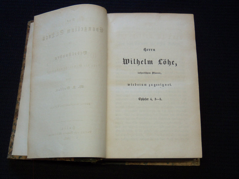 1860-1864 BESSER'S BIBELSTUNDEN VOLUME 1 & 2 - GERMAN - KD 7822