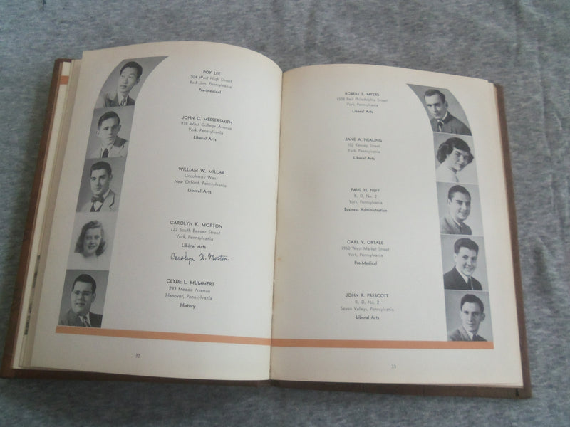 1949 THE TOWER YORK JUNIOR COLLEGE YEARBOOK - YORK, PENNSYLVANIA - YB 2892