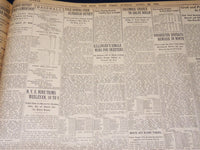 1922 APRIL 30 NEW YORK TIMES NEWSPAPER - RICHARD CROKER DIES AT 80 - NT 8585