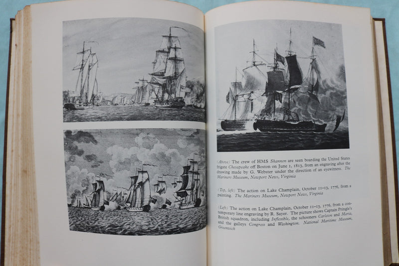 1965 THE WARSHIP IN HISTORY HARDCOVER BOOK BY PHILIP COWBURN - KD 9663