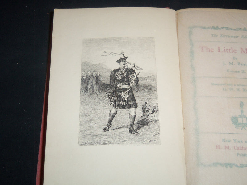 1898 THE LITTLE MINISTER VOLUMES 1 & 2 - J. M. BARRIE - KD 5293O