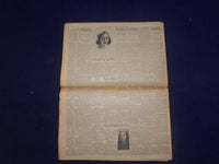 1943 MAY 8 NEW YORK TIMES - TUNIS AND BIZERTE CAPTURED, ENEMY IN FLIGHT- NP 6534
