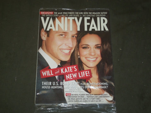 2011 JULY VANITY FAIR MAGAZINE - PRINCE WILLIAM & KATE MIDDLETON - B 2481