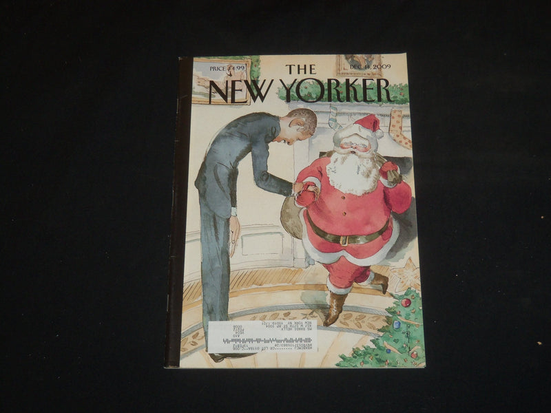 2009 DECEMBER 14 THE NEW YORKER MAGAZINE - ILLUSTRATED COVER - NY 2159
