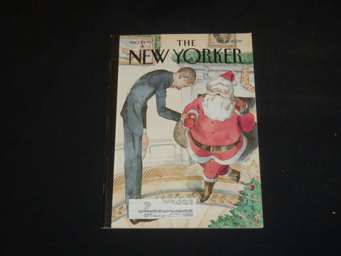 2009 DECEMBER 14 THE NEW YORKER MAGAZINE - ILLUSTRATED COVER - NY 2159