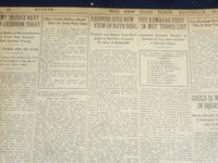 1920 NOVEMBER 27 NEW YORK TIMES - TOP OF MONT BLANC SLIDES OFF - NT 8459