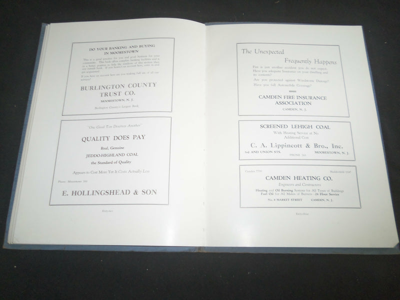 1932 THE CUPOLA MOORESTOWN FRIENDS' SCHOOL YEARBOOK - MOORESTOWN, NJ - YB 2563