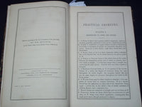 1852 GEOMETRICAL DRAWING FOR MECHANICS AND SCHOOLS BOOK BY MINIFIE - KD 2757O