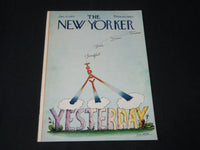 1970 JANUARY 31 NEW YORKER MAGAZINE FRONT COVER ONLY BY STEINBERG - GREAT DECO