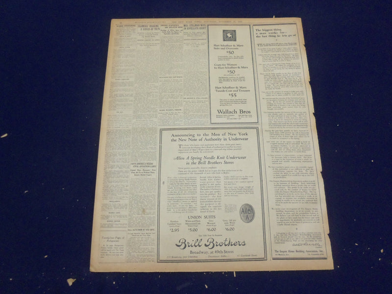 1922 NOVEMBER 25 NEW YORK TIMES - MYSTERY OIL STOCK ON EXCHANGE 1 DAY - NT 8436