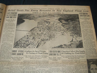 1936 MARCH 23 PHILADELPHIA RECORD NEWSPAPER - FLOOD STATES ASK FOR AID - NT 7250