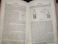 1848 A SYSTEM OF NATURAL PHILOSOPHY BOOK BY J. M. COMSTOCK, M. D - J 8117