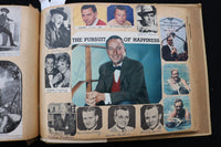 1950'S-1960'S TELEVISION STARS SCRAPBOOK -JAMES ARNESS - CHUCK CONNORS - E 24952