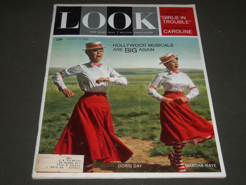 1962 AUGUST 14 LOOK MAGAZINE - ROGER MARIS BACK COVER - ST 4814