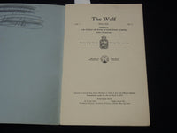 1932-1934 THE WOLF JUNIOR HIGH SCHOOL MAGAZINE LOT OF 7 ISSUES - O 3731