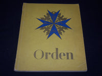 1920'S ORDEN - GERMAN MEDALS STAMP ALBUM BOOK - #262