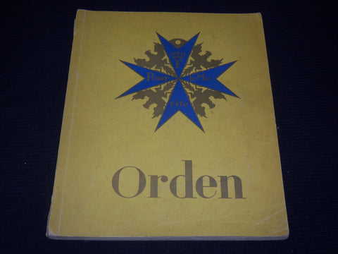 1920'S ORDEN - GERMAN MEDALS STAMP ALBUM BOOK - #262