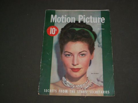 1948 NOVEMBER MOTION PICTURE MAGAZINE - AVA GARDNER COVER - M 89