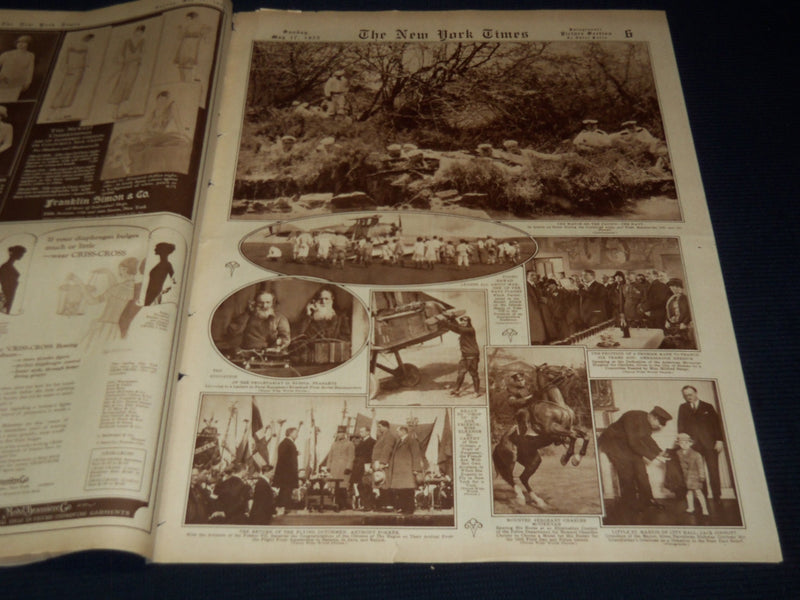 1925 MAY 17 NEW YORK TIMES PICTURE SECTION - M. E. NORMAN - PHOTOS - NT 9493