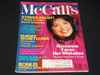 1994 APRIL MCCALL'S MAGAZINE - ROSEANNE FRONT COVER - E 508