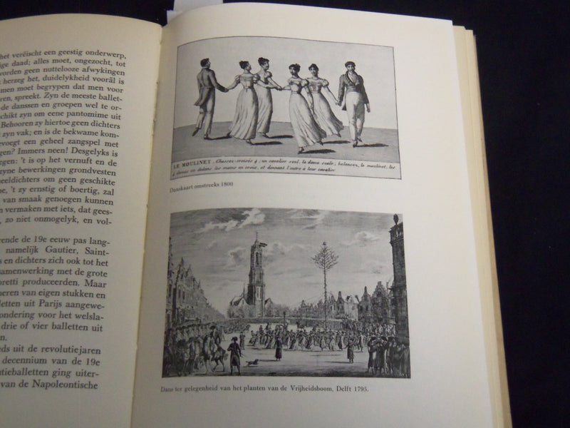 1950 EEN EEUW DANSKUNST IN NEDERLAND BOOK BY E. REBLING - DUTCH - KD 5980L