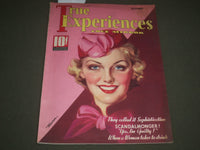 1936 OCTOBER TRUE EXPERIENCES MAGAZINE - GEORGIA WARREN COVER - SP 7197