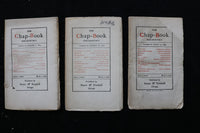 1894-1896 THE CHAP BOOK - SEMI-MONTHLY - LOT OF 38 - O 3717