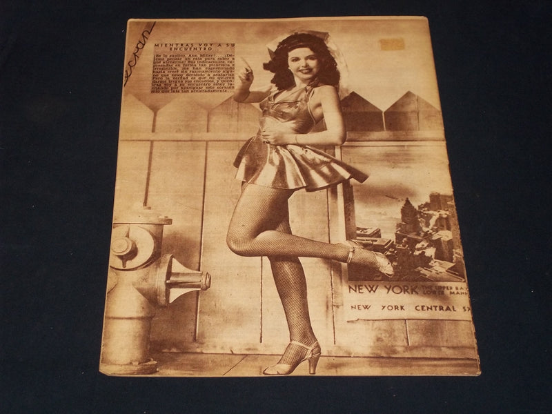 1945 MAY 22 ECRAN SPANISH MAGAZINE - MERLE OBERON COVER - E 26004
