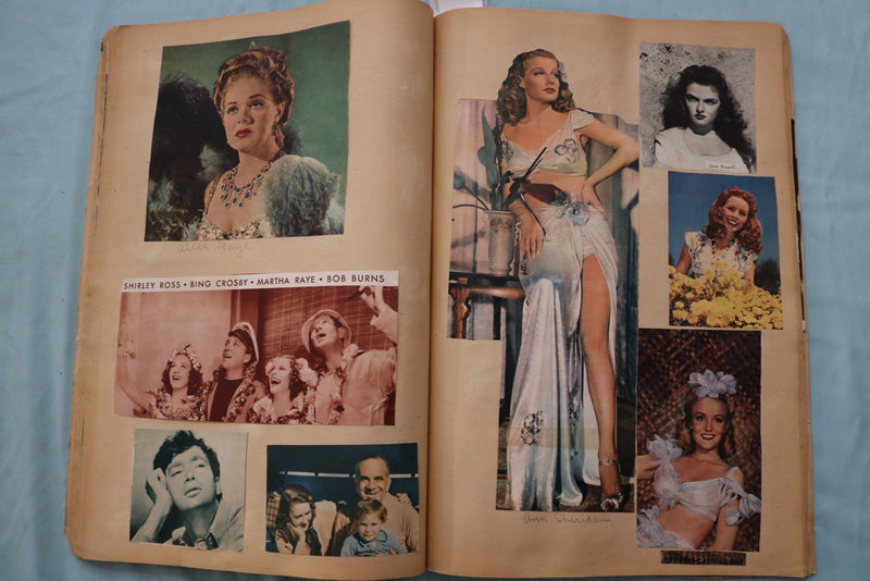 1930'S-1940'S MOVIE STAR SCRAPBOOK - LOADED - E 26493