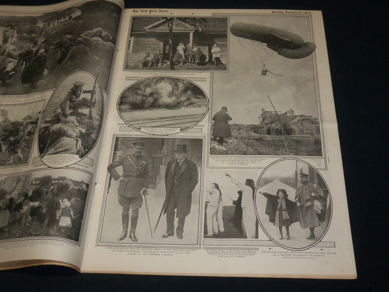 1916 JANUARY 9 NEW YORK TIMES ROTO PICTURE SECTION - MAUDE ADAMS - NT 8977